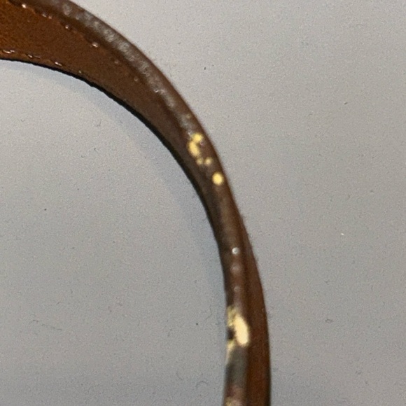 VINTAGE cognac leather J.Crew crossbody bag - Picture 13 of 14